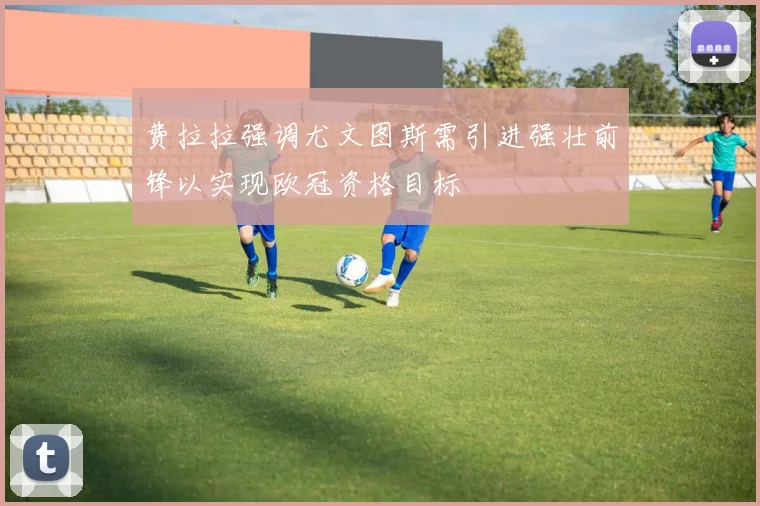 费拉拉强调尤文图斯需引进强壮前锋以实现欧冠资格目标